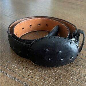 Vintage Women’s Imitation Ostrich Leather Belt Size 22
